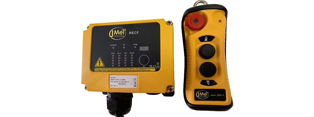 Radio télécomande pour palan