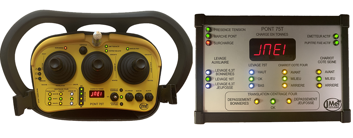 Télécommande acierie